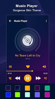 Скачать Music Player For Galaxy (Без кеша) версия 3.0 на Андроид