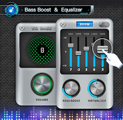 Скачать Эквалайзер: Усилитель басов (Полный доступ) версия 1.6.2 на Андроид