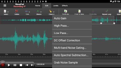 Скачать WavePad Audio Editor (Разблокированная) версия 13.04 на Андроид