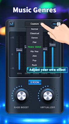 Скачать Эквалайзер: усилитель басов и усилитель громкости (Без Рекламы) версия 1.5.1 на Андроид