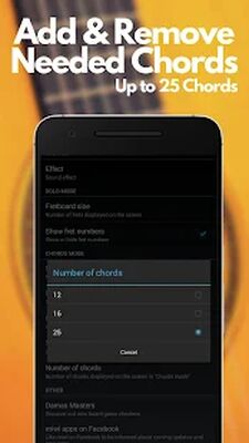 Скачать Real Guitar App - Виртуальный симулятор гитары Pro (Без Рекламы) версия 2.2.5 на Андроид